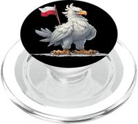 Disfraz de águila de Ave rapiña de Polonia PopSockets PopGrip para MagSafe