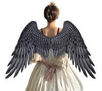 Disfraz de Alas de Ángel - Accesorios De Alas Grandes para Navidad - Accesorio Unisex para Disfraz de Ángel - para Carnaval Cosplay Mascaradas Ester Teatro Escenario Mardi Gras Cosplayers Hombres