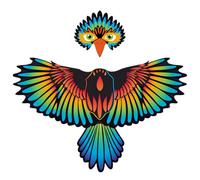 Disfraz De Alas De Pájaro: Diseño Con Temática De Águila, Textura De Plumas , Ajuste Fácil De Usar, Disfraces Para Niños Para Jugar, Divertido Disfraz De Halloween Con Máscara Para Ojos | Esenci