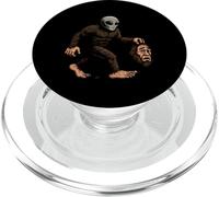 Disfraz de Alien Bigfoot, Sasquatch, Extraterrestres, creyentes PopSockets PopGrip para MagSafe