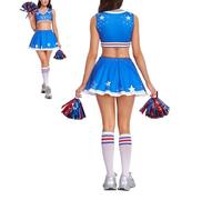 Disfraz de animadora, sexy, cómodo, transpirable, uniforme de animación para mujer, esposa, hija, novia, niñas y jóvenes