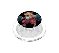 Disfraz de Animal Capibara de Peso Muerto para Amantes del Deporte y el Gimnasio PopSockets PopGrip para MagSafe