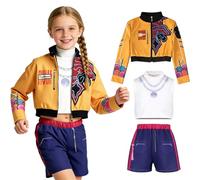 Disfraz de anime, disfraz de cosplay de Hunter, disfraz para niñas, disfrazs de cosplay, disfraz de cazador, cantante pop, ídolo, escenario, atuendo para Halloween, carnaval, carnaval (160)