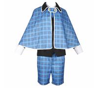 Disfraz de anime Shugo Chara Hotori Tadase, uniforme de capa elegante unisex utilizado para manga y cosplay