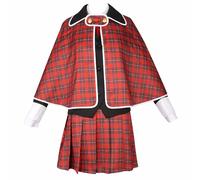 Disfraz de anime Shugo Chara Mashiro Rima, elegante conjunto de uniforme para mujer, falda de capa para manga y cosplay
