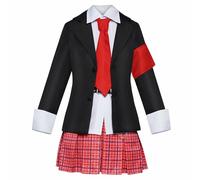Disfraz de anime Shugo Chara para cosplay de Hinamori Amu, falda plisada para mujer, conjunto de uniforme utilizado para manga y cosplay