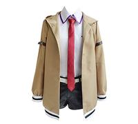 Disfraz de anime Steins; disfraz para cosplay, Makise Kurisu Uniforme utilizado para Halloween, Navidad, carnaval, fiesta temática, cosplay