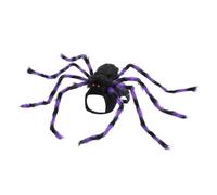 Disfraz de araña de Halloween para perro, disfraz de araña gigante peluda, disfraz de cosplay ajustable para perros y gatos, decoración de festivales, accesorios para mascotas
