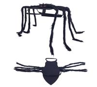 Disfraz de araña de Mascotas, Trajes de Halloween de Perros pequeños, Atuendo Espeluznante de Cosplay Accesorios para el Evento para el Evento Puppy Fiest Parade Holiday Carnival