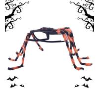 Disfraz de araña de perro de Halloween, Spooky Pet Cosplay Outfit, Fun Dress-Up Accessories for Puppy Events, Fiestas, Desfile, Holidays, Carnivals, Photoshoots, 41,73 x 15,75 x 10,24 pulgadas
