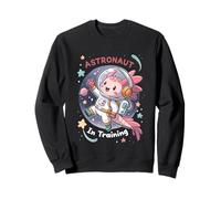 Disfraz de Astronauta en Entrenamiento, Lindo Axolotl Galaxia Espacial para niños Sudadera