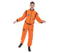 Disfraz De Astronauta Naranja Para Hombre