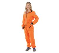 Disfraz De Astronauta Naranja Para Mujeres