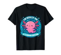 Disfraz de Axolote Animal Marino Cosplay Criatura Marina Camiseta