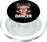 Disfraz de Bailarina de Ballet de Reno de Papá Noel para Navidad PopSockets PopGrip para MagSafe