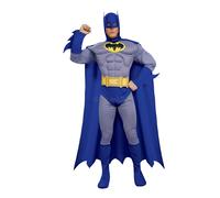 Disfraz De Batman Para Adultos Licenciado De Superhéroe De Lujo