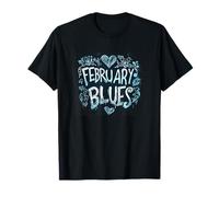 Disfraz de Blues de febrero Genial para Adultos y niños Camiseta