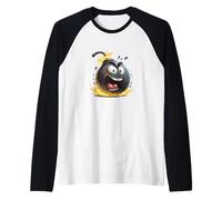 Disfraz de Bomba incendiaria Genial para los Amantes de Las Bombas nucleares y Bombas Camiseta Manga Raglan