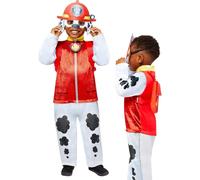 Disfraz De Bombero Deluxe Marshall Para Niños De Paw Patrol 2-5 Años