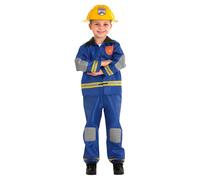 Rubie's 889518M - Disfraz de Bombero para Niños, Medium (5 - 6 años)