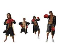 Disfraz de Boxeador. Varias tallas de niño y Adulto. Compuesto de Bata, Pantalón y Cinturón. Guantes NO incluídos. (Talla Única Adulto)
