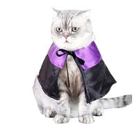 Disfraz de Bruja con Sombrero, Disfraz de Bruja para Gato, Capa de Mago para Gato, de para pequeño, de Bruja para Perro