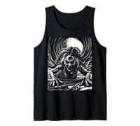 Disfraz de Bruja de Bruja pagana para Halloween, Magia Femenina Oscura Camiseta sin Mangas