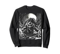 Disfraz de Bruja de Bruja pagana para Halloween, Magia Femenina Oscura Sudadera