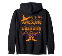 Disfraz de Bruja Divertida de Halloween This Is My Awesome Grandma Sudadera con Capucha