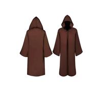 disfraz de bruja Halloween Robe Character Roleplay Hooded Cloak Costume Star Wars Event Party Special(Dark Curry,120)