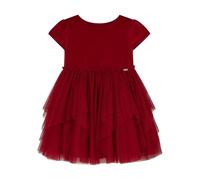 Disfraz de bruja maléfica para niña, vestido de reina con falda tutú de tul, para Halloween, carnaval, Navidad y fiestas temáticas (85 rojo, 9 años)