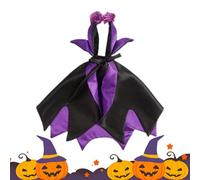 Disfraz de bruja para mascotas, disfraz de bruja de gato, cachorro de Halloween, disfraz ajustable de bruja de gato | Disfraz de bruja para Halloween Dog Costumes Wizard Outfit for Small Medium Cats