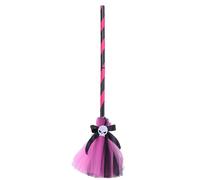 Disfraz de bruja para niño | Sombrero de bruja escoba para disfraz de niño,hechicero cosplay sombrero de bruja escoba para adolescentes para juego de rol, fiesta de disfraces, desfile, cosplay