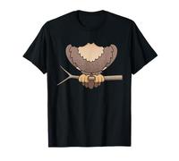 Disfraz de búho sin cabeza para Halloween Camiseta