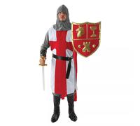 Disfraz De Caballero Cruzado Para Adultos Talla Única