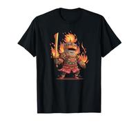 Disfraz de Caballero Medieval ardiente para los Amantes del Reino Camiseta