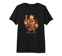 Disfraz de Caballero Medieval ardiente para los Amantes del Reino Camiseta Premium