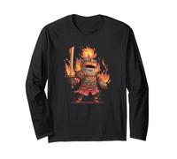Disfraz de Caballero Medieval ardiente para los Amantes del Reino Manga Larga