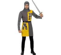 Disfraz de caballero medieval para hombre XXL