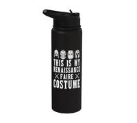 Disfraz de caballero medieval This Is My Renaissance Faire Stainless Steel Insulated Water Bottle