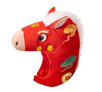 Disfraz de caballo genérico - 13,78 pulgadas Dress Up Headwear | 2026 Chinese New Year Costume Cap, Carnival Festival Hat for Women, Girls, Birthday, and Holiday Celebration