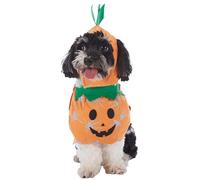 Disfraz de calabaza de Halloween para perros | Cute Outfit For Small Pets | Funny Cat And Dog Apparel | Ideal Pet Costumes For Halloween Parties And Fall Celebrations | Fun And Festive Dog Clothes