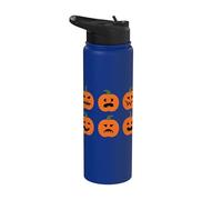 Disfraz de calabaza I Monster Ghost Halloween Party Stainless Steel Insulated Water Bottle