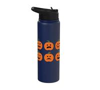Disfraz de calabaza I Monster Ghost Halloween Party Stainless Steel Insulated Water Bottle