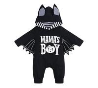 Disfraz de calabaza para bebé, dulce con capucha, pequeña calabaza | Mi primer atuendo de Halloween para recién nacidos niños y niñas, ropa de cosplay de calabaza para bebés, ropa de murciélago