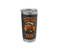 Disfraz de calabaza para Halloween con frases divertidas Vaso térmico de acero inoxidable de doble pared