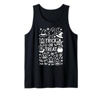Disfraz de Calabaza para Halloween, Halloween Camiseta sin Mangas