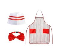 Disfraz de camarero temático - Traje de palomitas de maíz, camarera disfrazada para juegos de rol, hardware para eventos de carnaval, de cumpleaños , actuación única de Halloween y