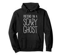 Disfraz de Camiseta de Fantasma de Pretend I'm A Scary Ghost para Adultos, niños, Hombres y Mujeres Sudadera con Capucha