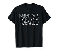 Disfraz de Camiseta de simulación Soy un Tornado para Adultos, niños, Hombres y Mujeres Camiseta